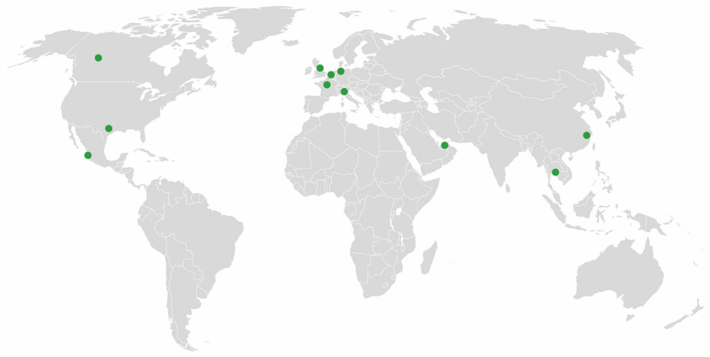 Flexitallic Location Map
