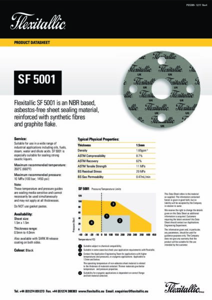 Sf Datasheet Flexitallic